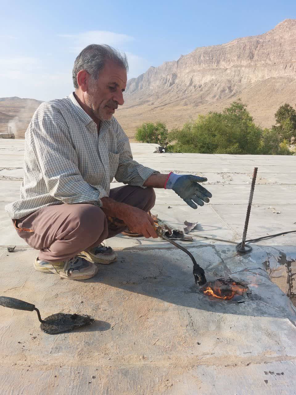 اردوی جهادی در روستای الیف