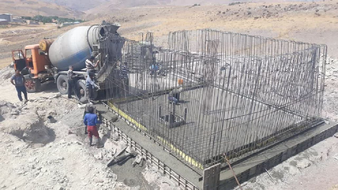 پیشرفت ۹۰ درصدی طرح جهاد آبرسانی مجتمع روستایی قاقازان قزوین