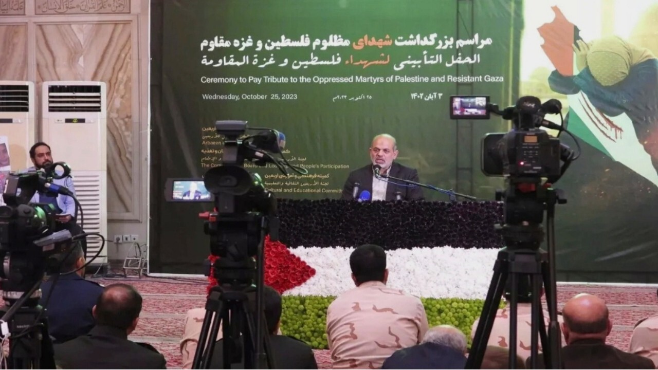 موکب داران اربعین در محکومیت جنایات اسرائیل + فیلم