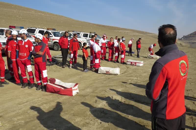 برگزاری توان افزایی و ارزیابی در اردوگاه نصر و سد اکباتان همدان
