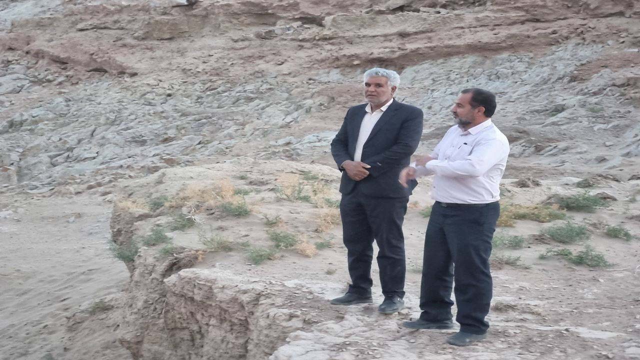 بستر ناامن رودخانه‌های فصلی بالادستی یزدان آباد