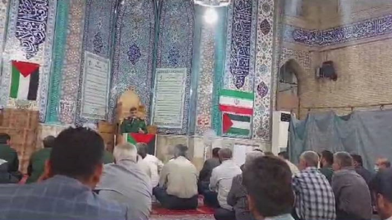 برگزاری مراسم گرامیداشت شهدای غزه در گچساران + فیلم