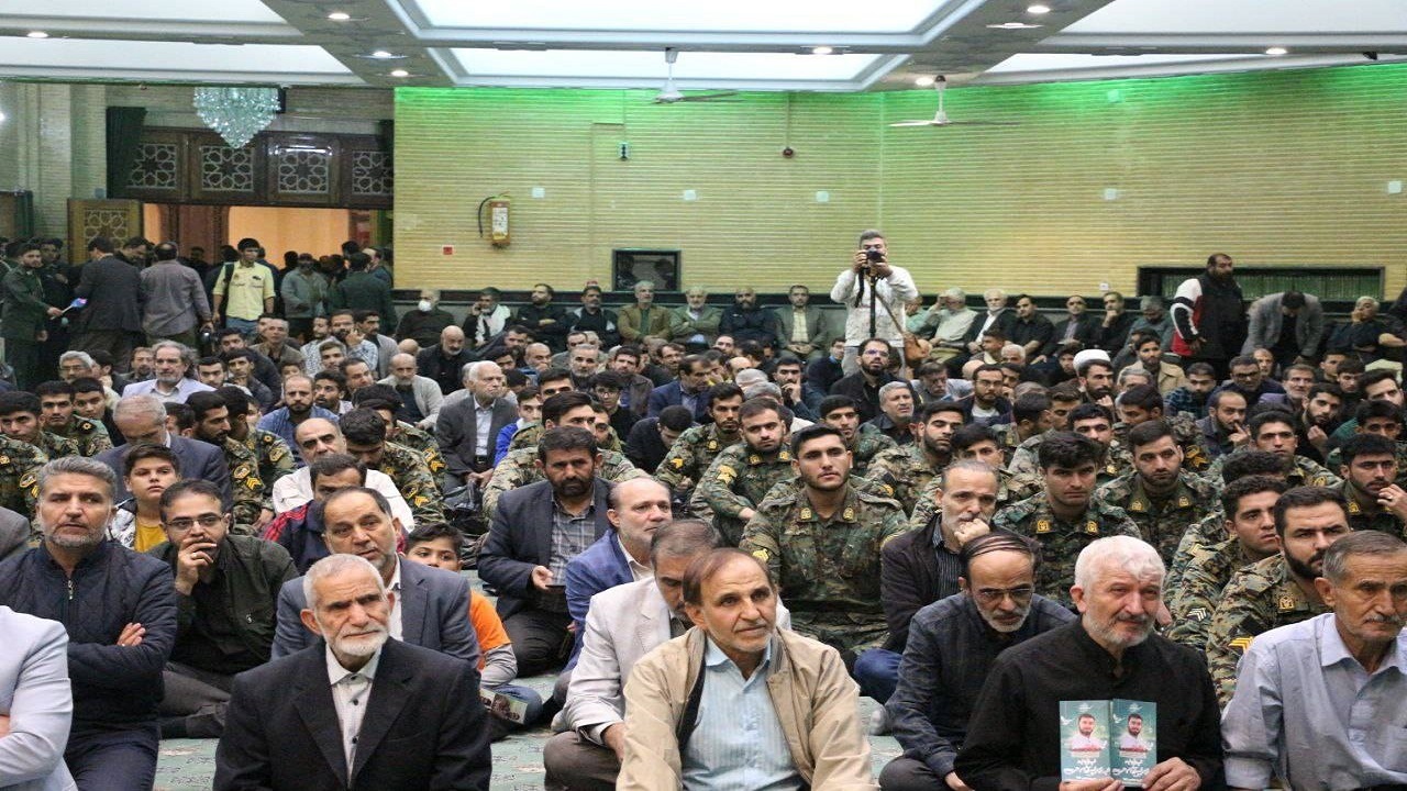 برگزاری نخستین سالگرد شهادت آرمان علی وردی در تهران + تصاویر