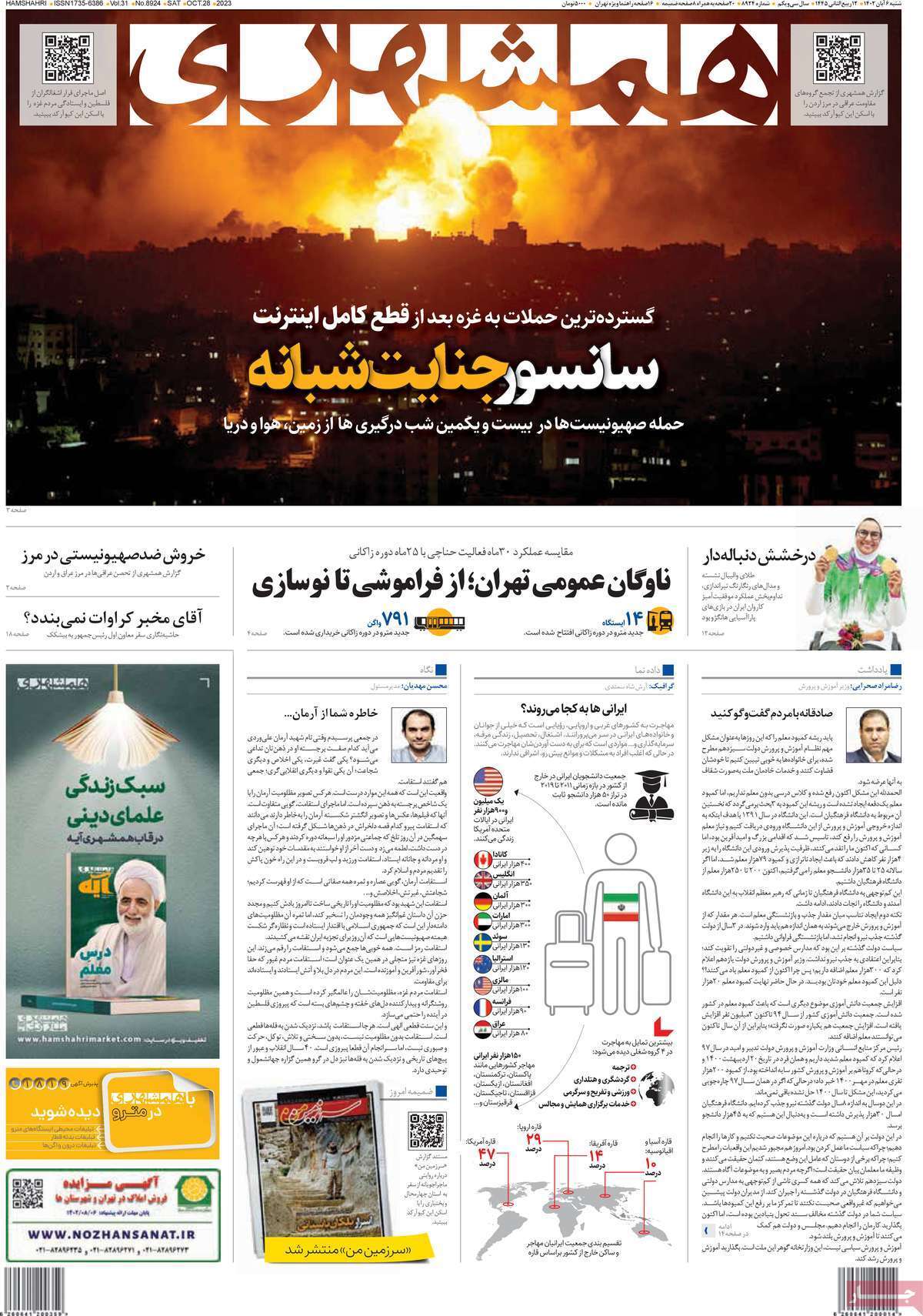 روزنامه همشهری