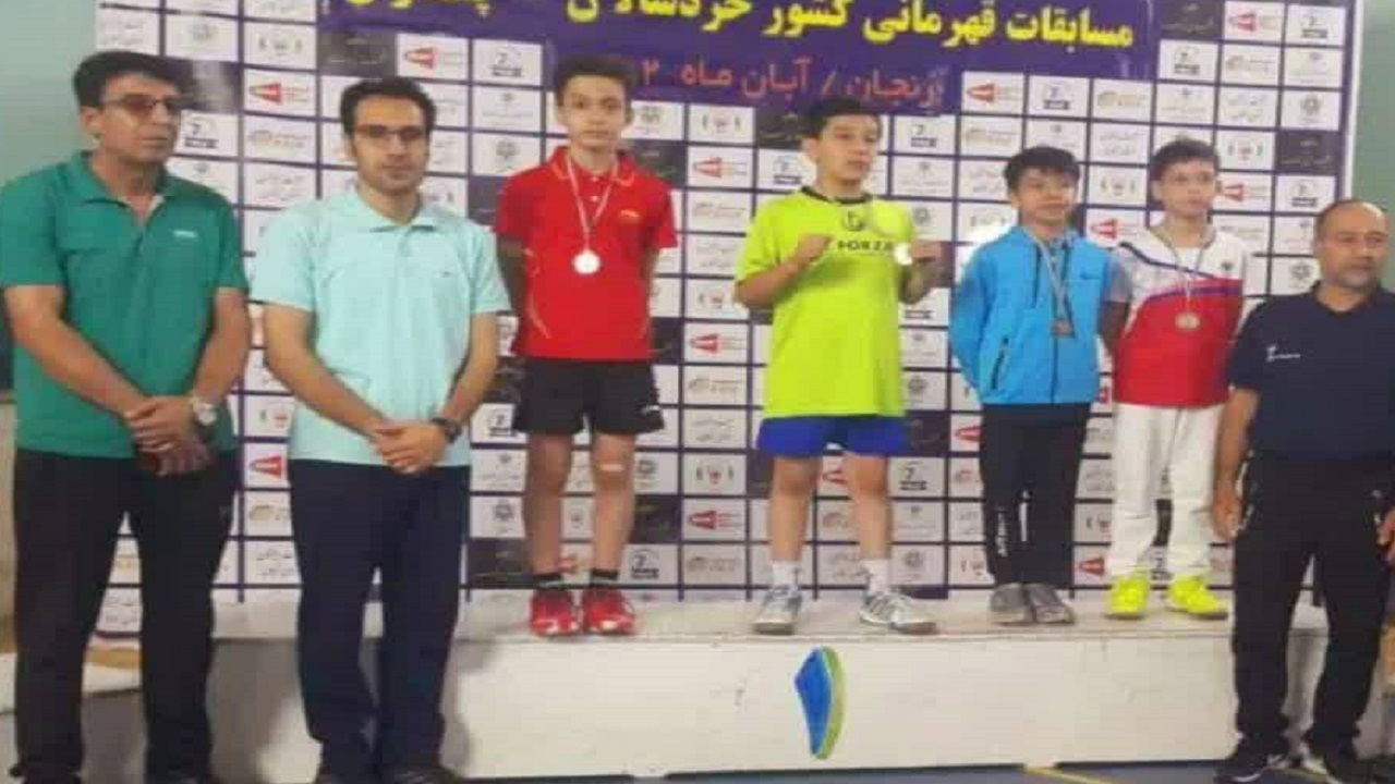 سکوی دوم قهرمانی کشور زیر پای بدمینتونیست نونهال سامانی