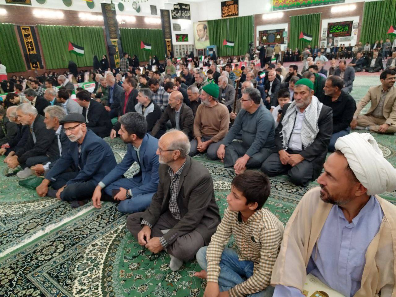 برگزاری مراسم یادواره شهدا همزمان با وفات حضرت معصومه (س) در دائرزن