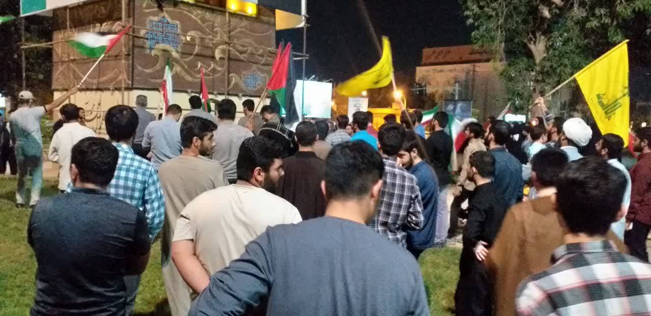 تجمع ضد صهیونیستی در بوشهر