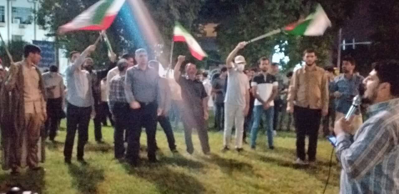 تجمع ضد صهیونیستی در میدان قدس بوشهر