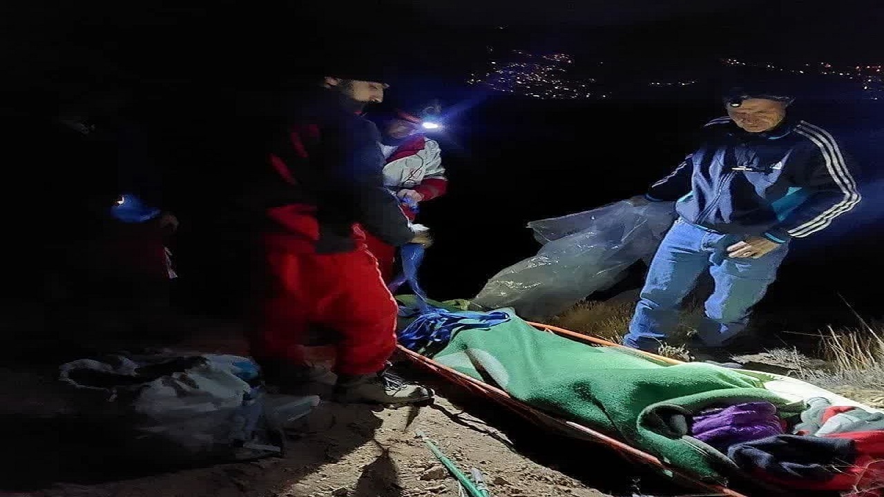 ارتفاع زدگی ۲ نفر در شیرکوه