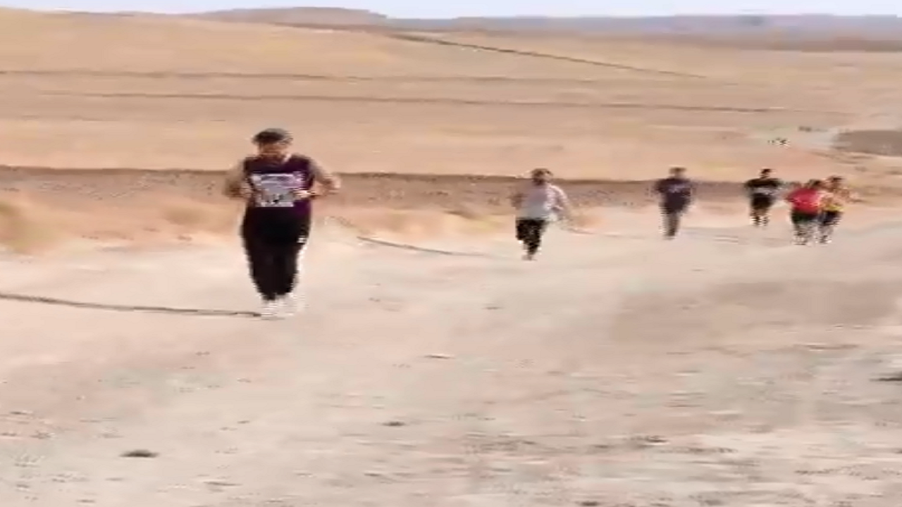 برگزاری  مسابقات دو و میدانی صحرانوردی انتخابی کشور در روستای الوار