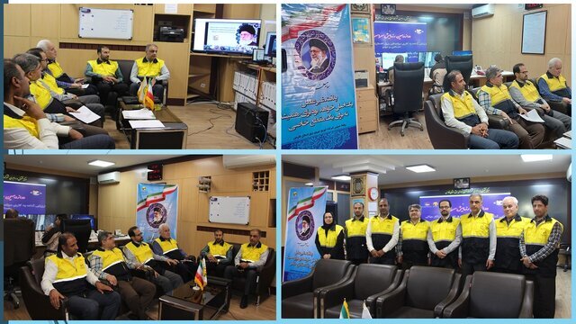 دوازدهمین رزمایش کنترل آماده به کاری مولدهای برق اضطراری در فارس