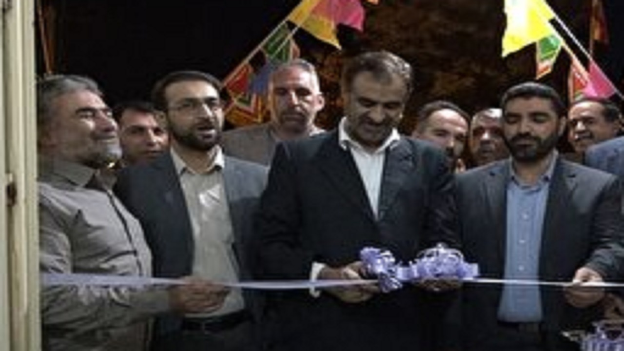 افتتاح بخشداری دستگرد در چهارمحال و بختیاری