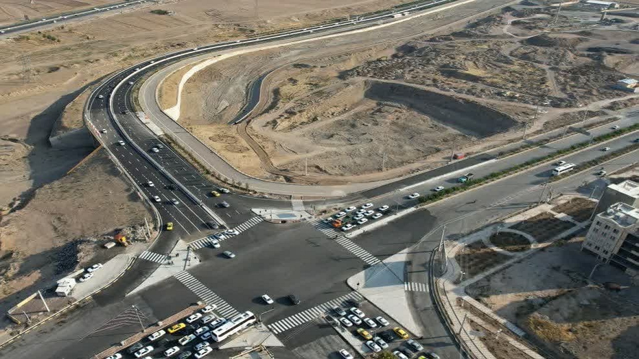 اصلاح هندسی تقاطع شورا تکمیل شد