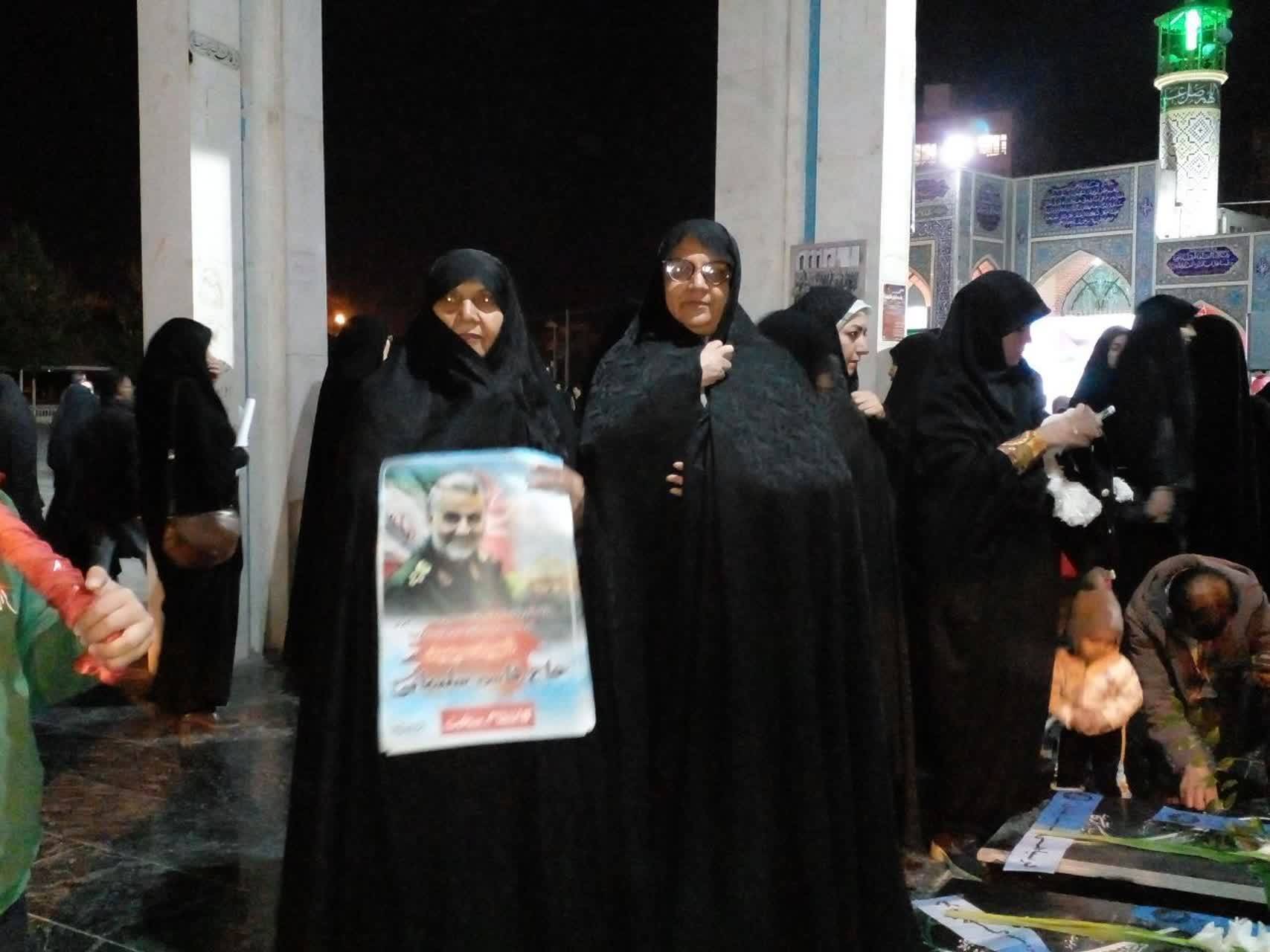 مراسم راهپیمایی در نیشابور
