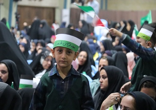 اجتماع مادران و کودکان آذربایجان غربی در حمایت از ملت فلسطین