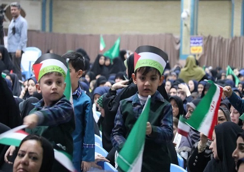 اجتماع مادران و کودکان آذربایجان غربی در حمایت از ملت فلسطین