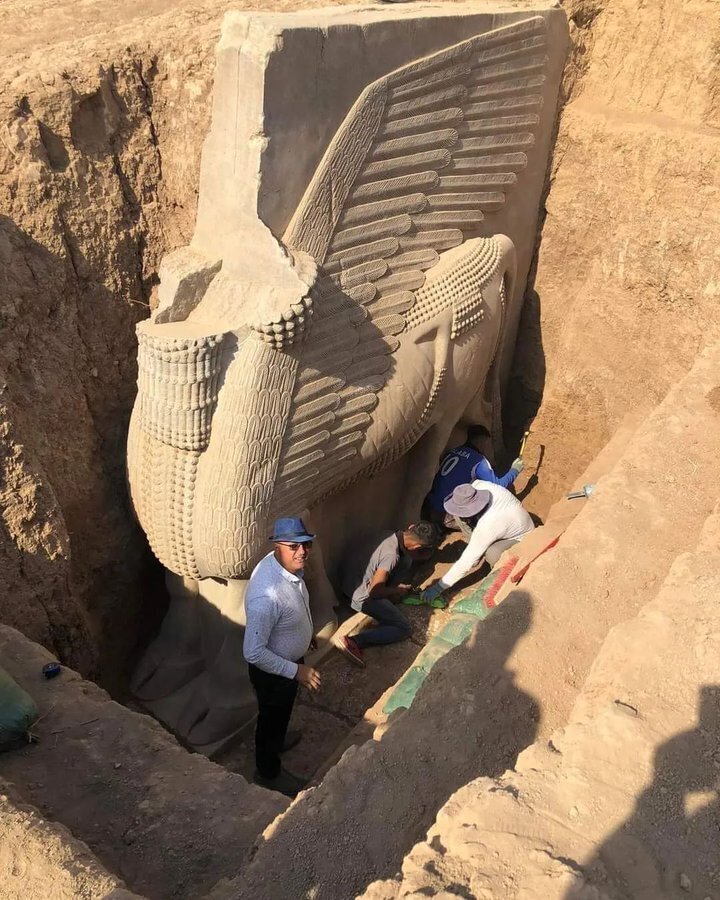 مجسمه لاماسور در عراق
