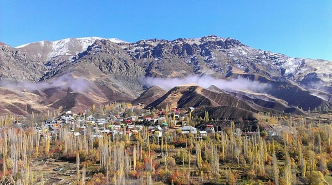 گزارشی از منظره زیبای پاییزی روستای دیزان طالقان