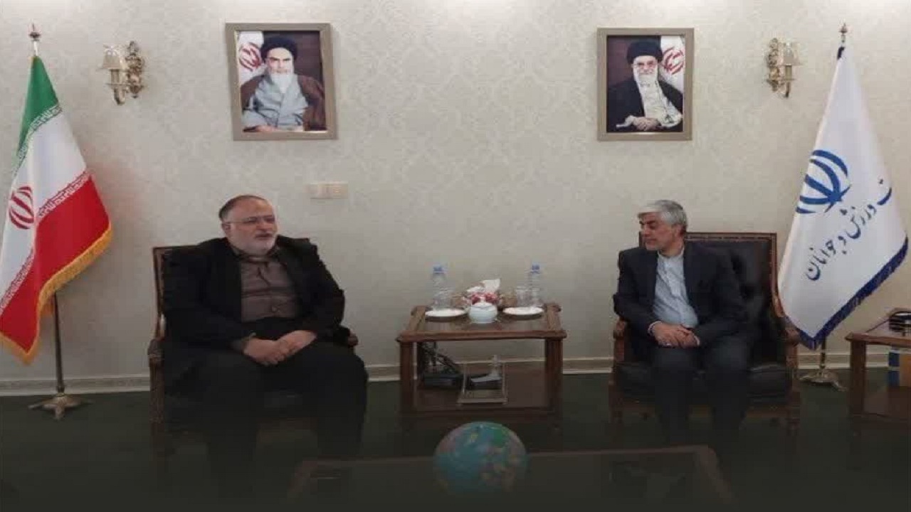 دیدار استاندار قزوین با وزیر ورزش و جوانان