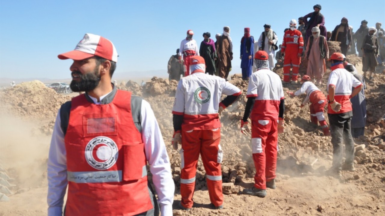 آغاز فعالیت مجدد هلال احمر ایران در زرنج