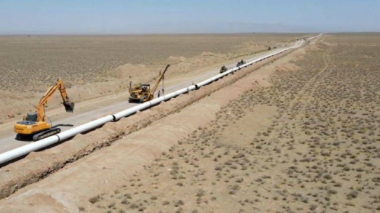 پیشرفت ۶۰ درصدی انتقال آب خلیج فارس به مس شهربابک 