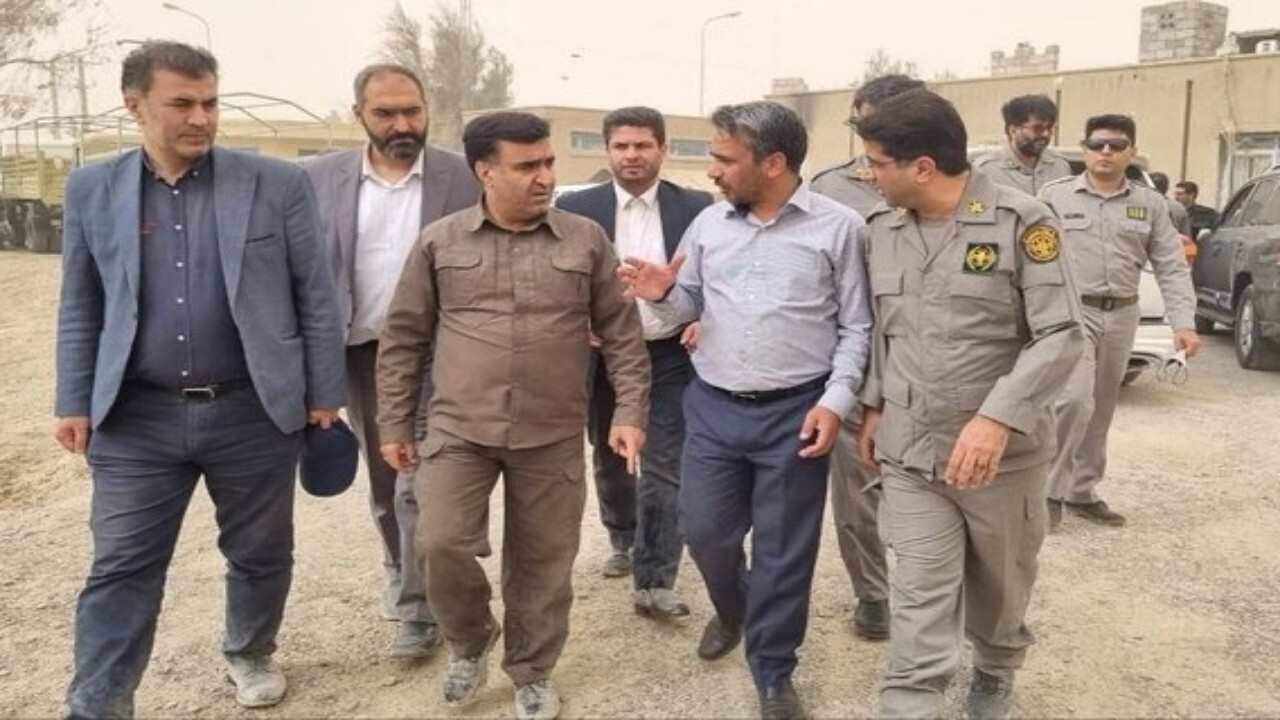 بازدید رئیس سازمان حفاظت محیط زیست از سد جریکه