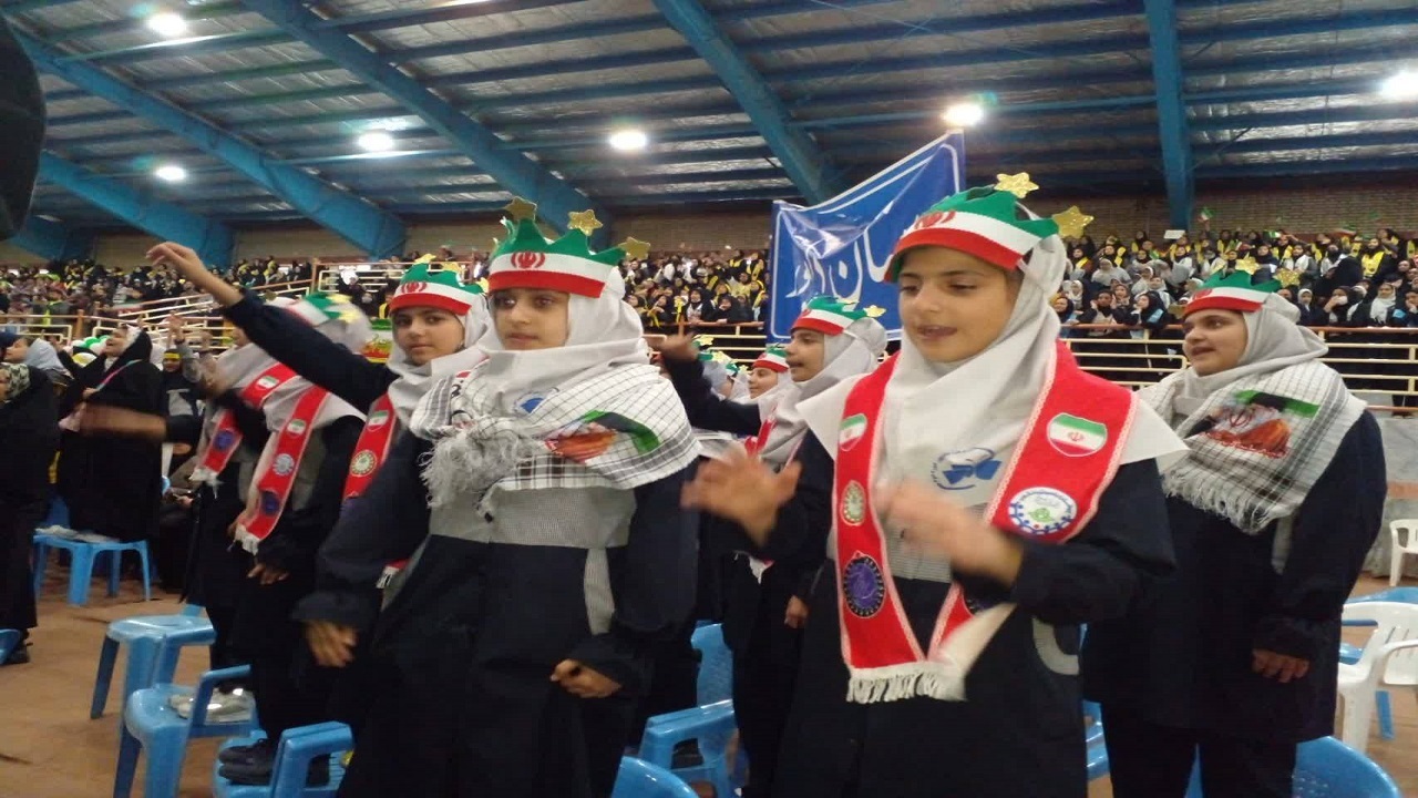 برگزاری دومین همایش دختران و پسران سلیمانی در نیشابور + فیلم و تصاویر