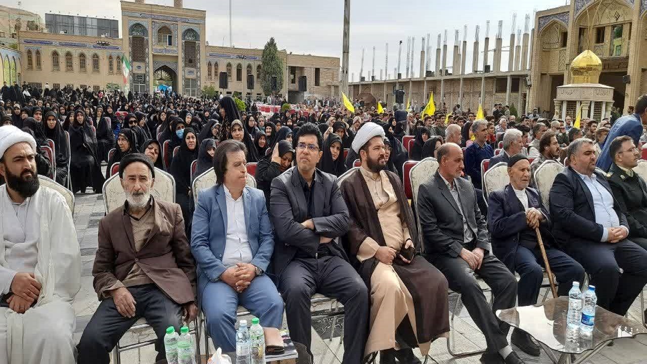 رزمایش جهادگران فاطمی ۳ استان تهران در شهرستان پیشوا برگزار شد + فیلم و تصاویر