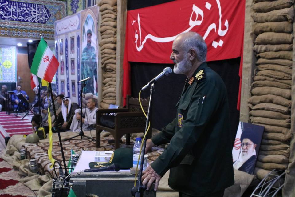 سخنرانی سردار خادم سیدالشهدا