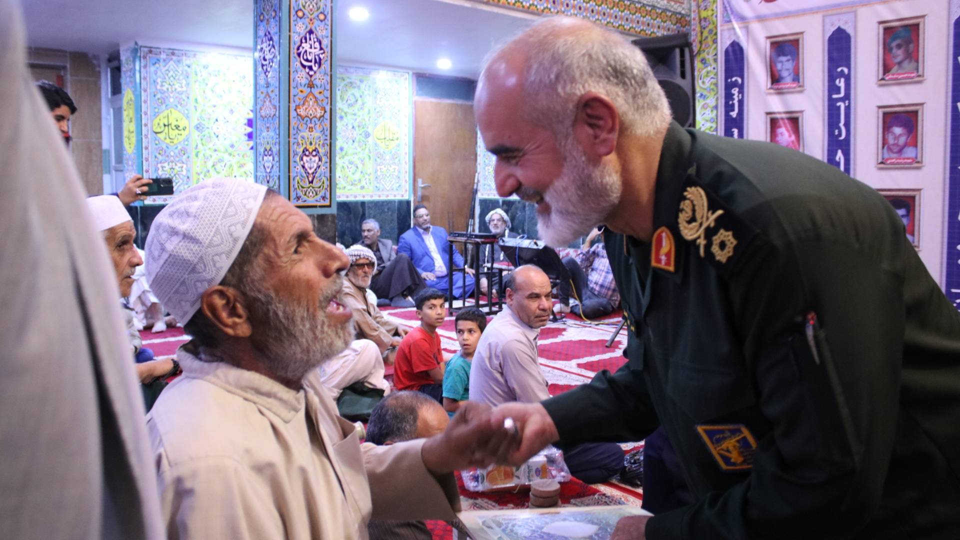 گفتگو با پدر شهید