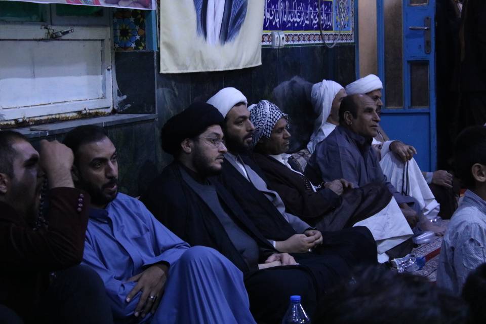 حضور روحانیون در مراسم