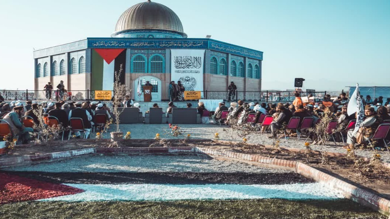 افتتاح بزرگترین نماد مسجدالاقصی در شرق افغانستان
