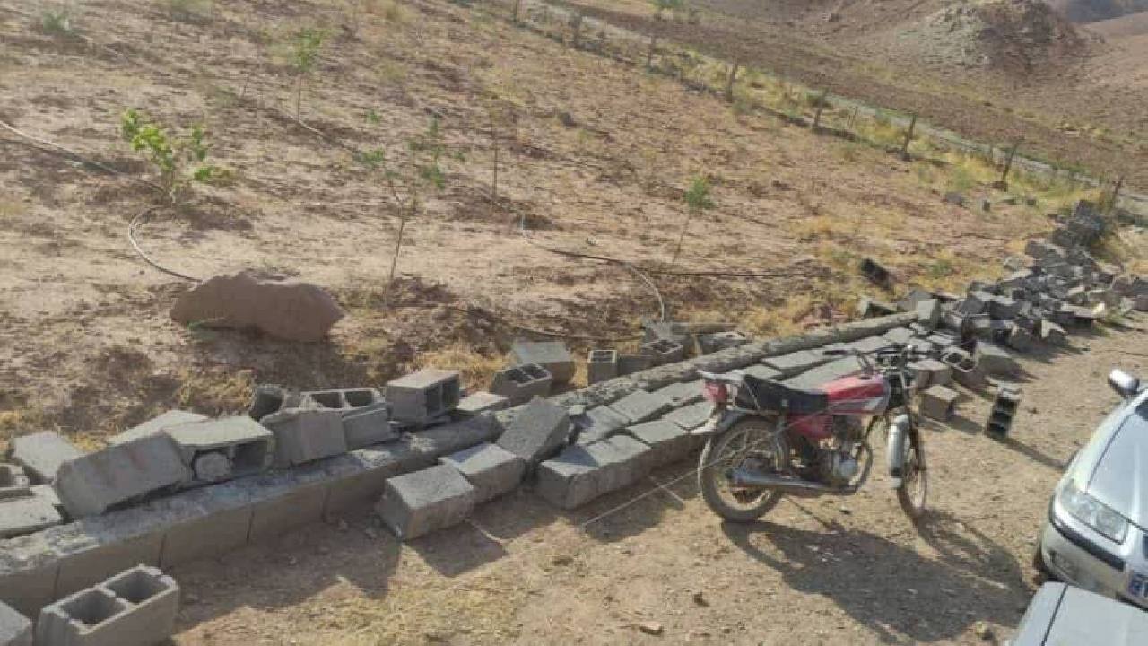 قلع و قمع ۵ بنای غیرمجاز در شهر شال