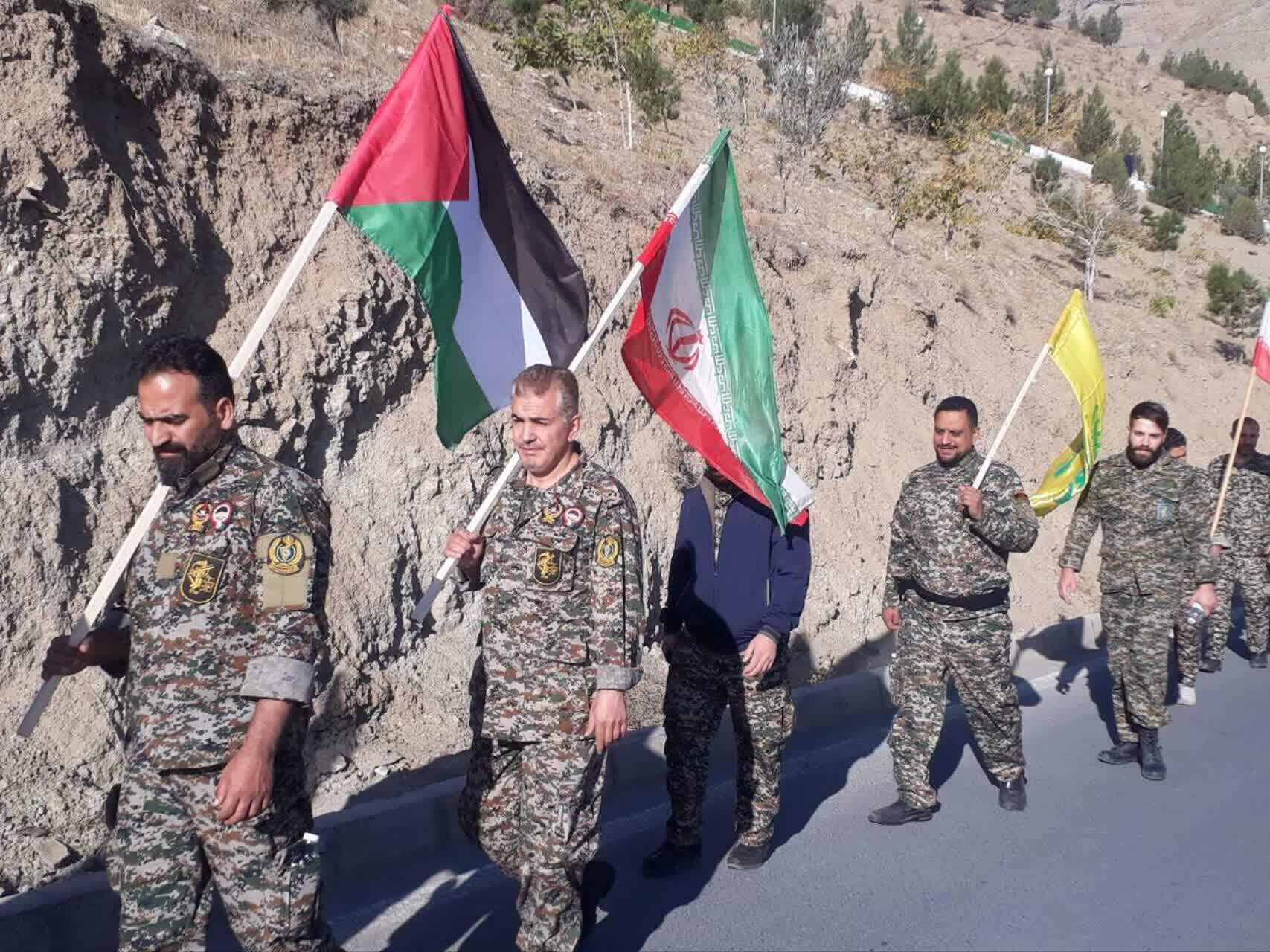 راهپیمایی بسیجیان راهپیمایی بسیجیان