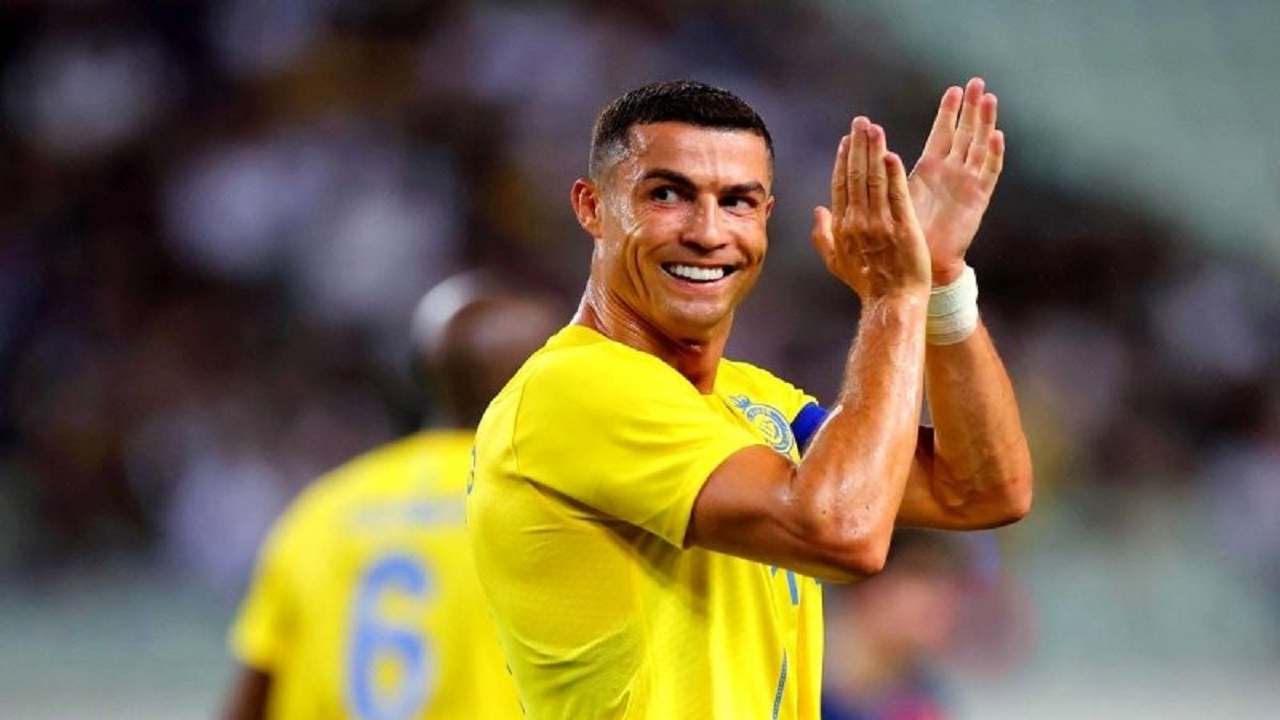 واکنش رونالدو به شعار هواداران الهلال + فیلم