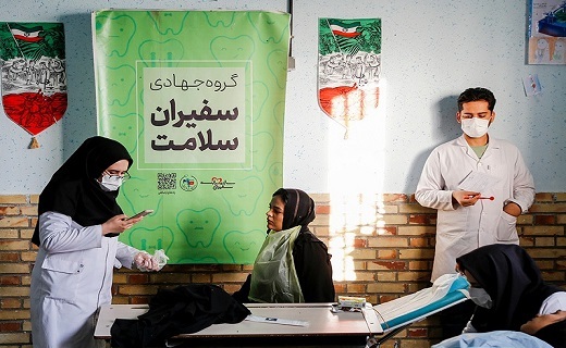 خدمت جهادی پزشکان در روستای دولت آباد