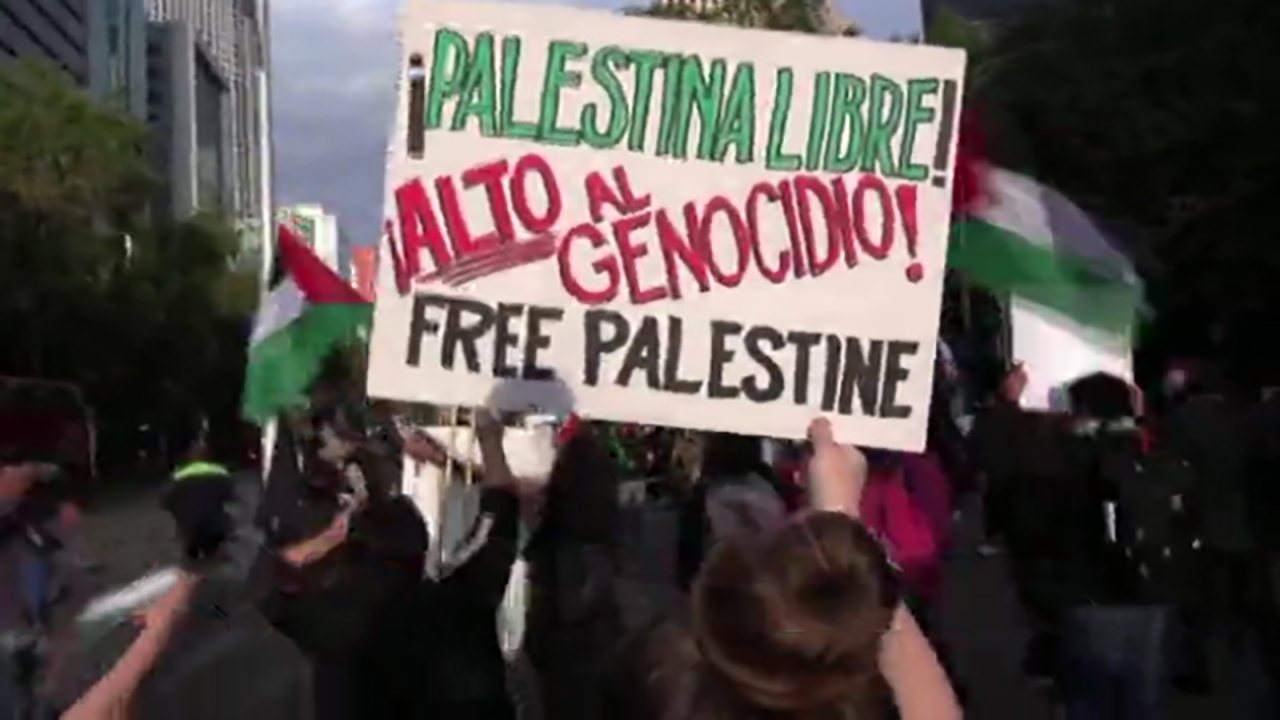 حمایت از فلسطین در نقاط مختلف دنیا + فیلم