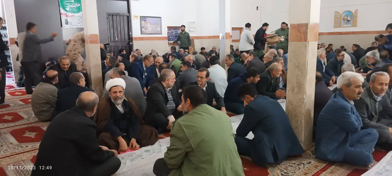 مراسم گرامیداشت شهدا در بروجرد