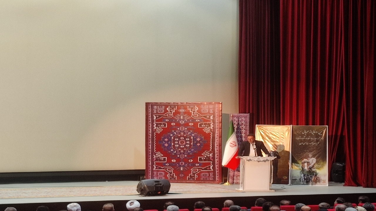 مراسم رونمایی از سریال تاریخی سنجرخان در سنندج
