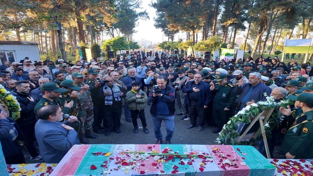 استقبال مردم گنبدکاووس از پیکر مطهر شهید تولی