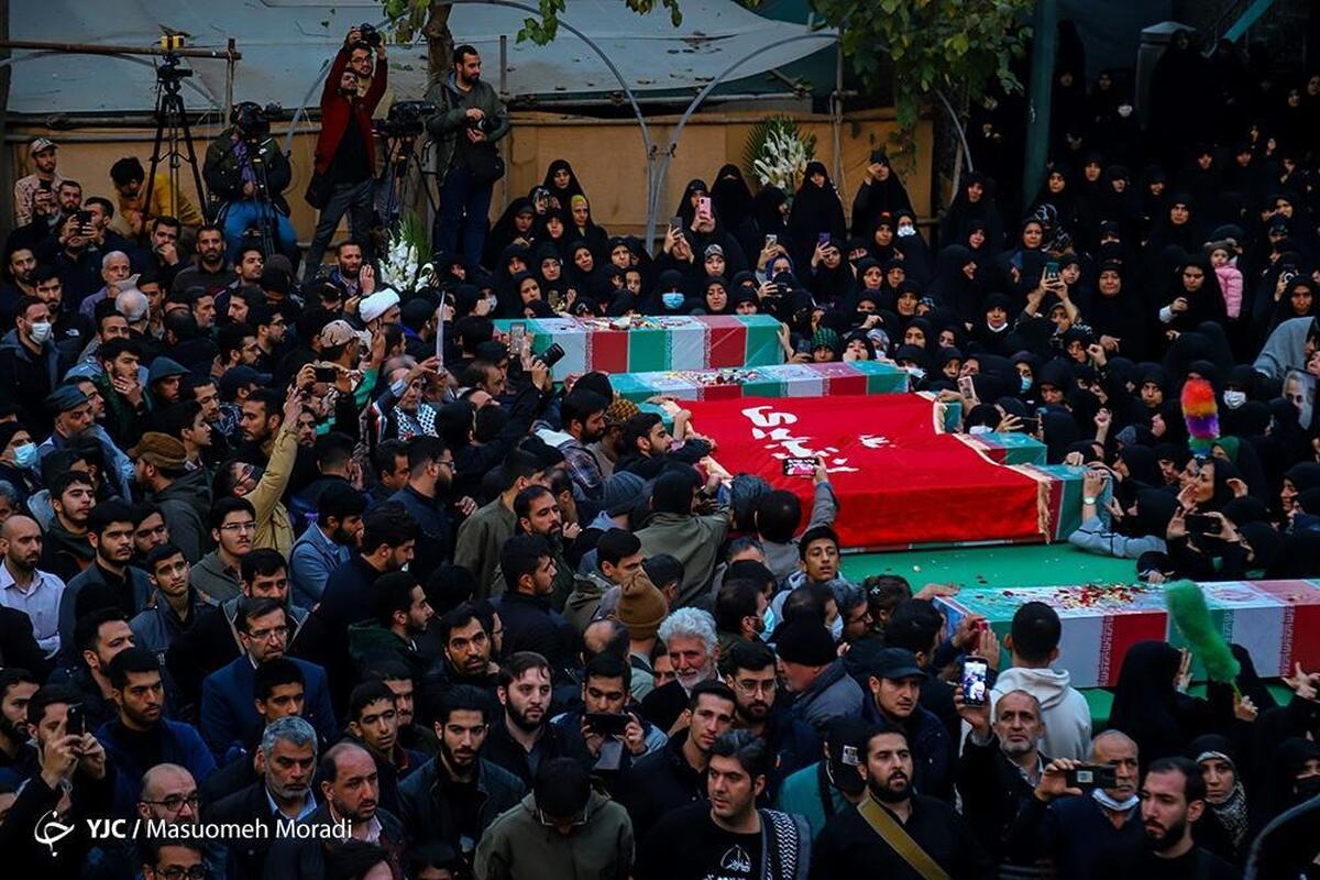 وداع با شهید مدافع حرم سید رضی موسوی