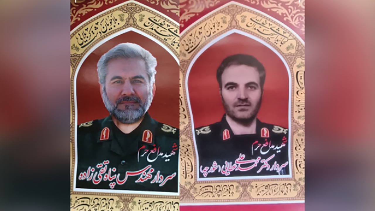 پیکر ۲ شهید ایرانی مدافع حرم در سوریه تشییع شد + فیلم