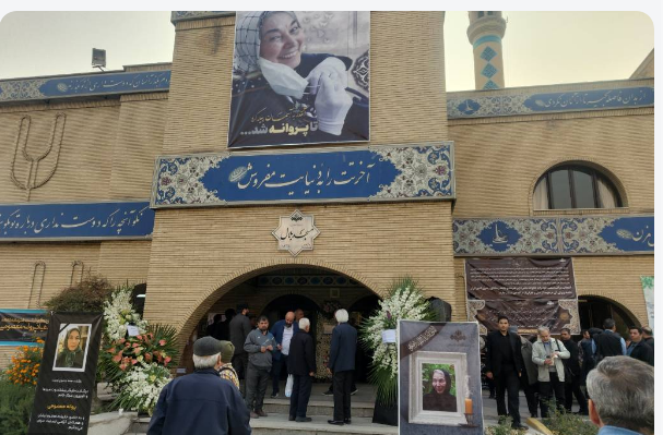 مراسم ترخیم پروانه معصومی