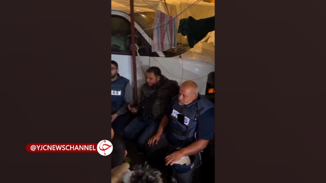 همخوانی سرود معروف این روز‌های غزه توسط خبرنگاران فلسطینی+ فیلم