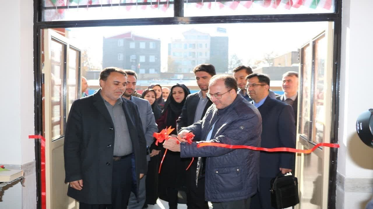 بهره برداری از مدرسه ۱۲کلاسه آیین مهر ورزی در خوی