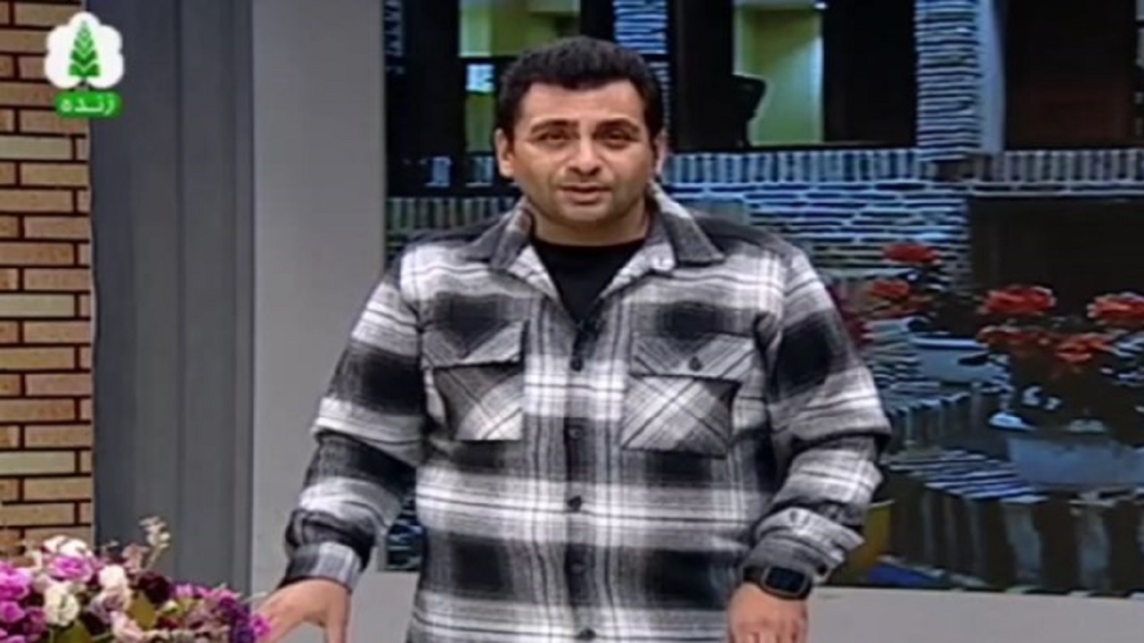 لحظه بیهوشی مجری برنامه در پخش زنده