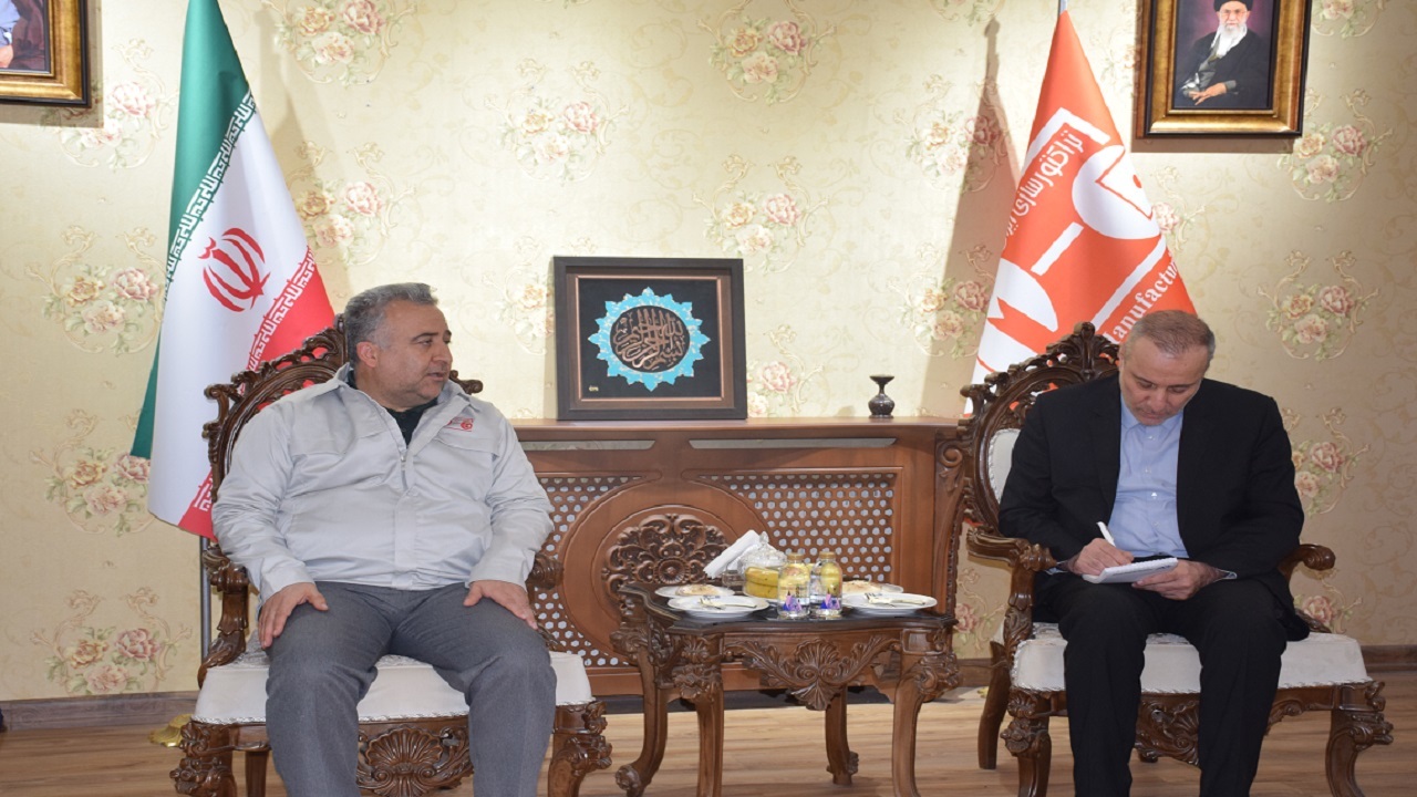 بازدید سرکنسول جدید ایران در جمهوری خودمختار نخجوان از گروه صنعتی تراکتورسازی