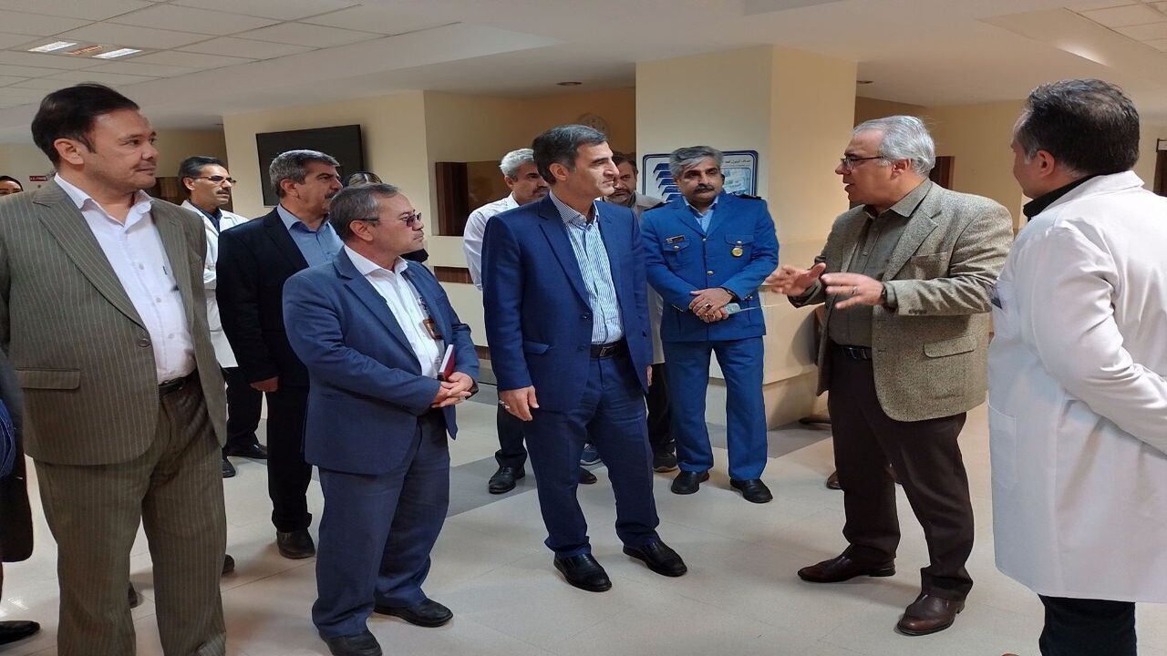 تامین تجهیزات کلینیک صنعت نفت سرخس توسط پالایشگاه گاز هاشمی نژاد