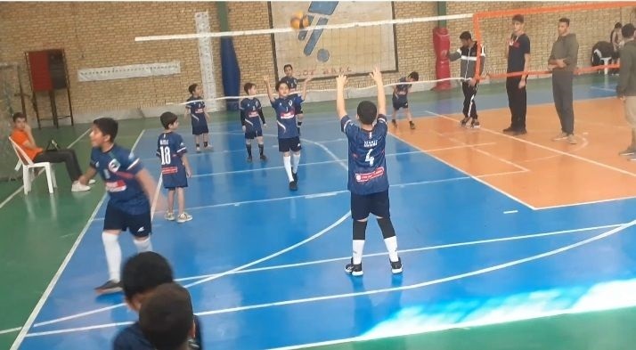 برگزاری لیگ مینی والیبال در کرج