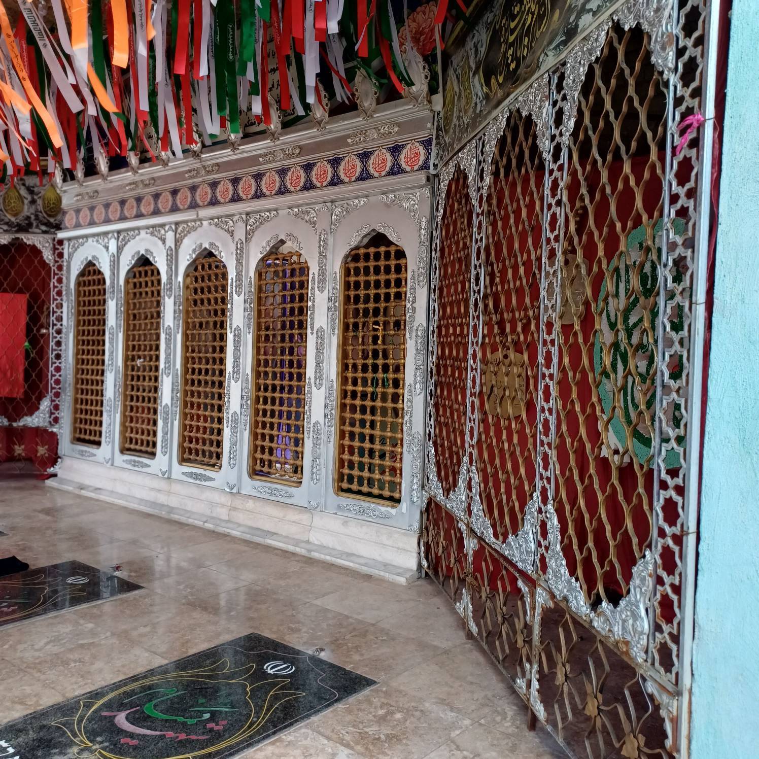 مزار گلزار شهدا در اردوی راهیان نور